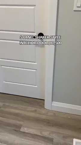 5-panel shaker style interior door for R1500 Whatsapp 0673620496 Delivery Nationwide🚚 #door #interiordoor #luxuryhomes #quality #fpy 