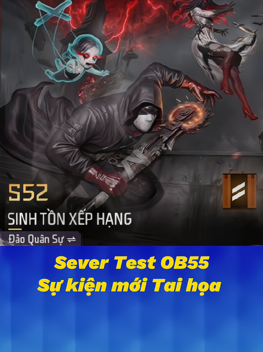 [Sever Test OB55] Sự kiện mới tai họa #ob55 #freefire #xuhuong #viral #ff 