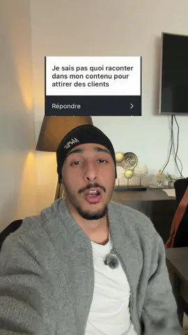 Si t’es bon dans ce que tu fais mais que t’as toujours pas assez de clients, envoie-moi “Service”.  Tu ne sais pas quoi poster pour attirer des clients ?  T’as 2 possibilités :  - Veille concurrentielle  - Réponses aux questions de tes DM  #acquisitionclient #freelance #entrepreneur #independant #acquisition 