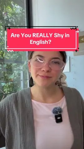 Maybe you're not shy. Maybe you're just afraid of making mistakes So next time you go quiet, ask yourself: Am I shy, or am I just afraid of embarrassing myself? Keep practicing. Keep speaking. Mistakes are part of learning. 🤍 #ennglishlistening #englishpractice #englishteacher #speakenglish #learnenglish