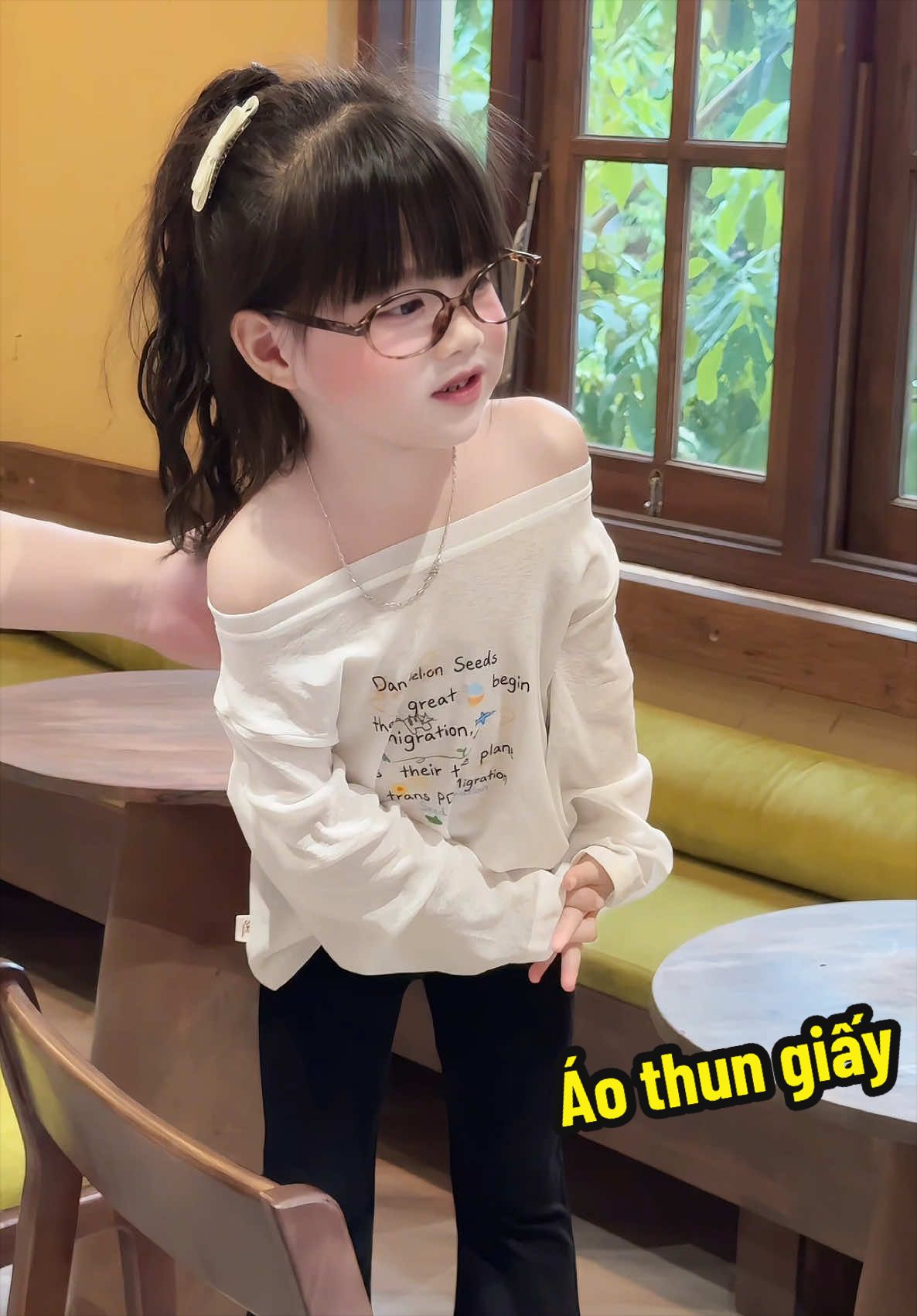 Áo thun giấy xinh mềm nhẹ mặc thích cực ạ #aothungiay #aothungiaychobe #aothundaitaychobe #aothudongchobe #thoitrangtreem 