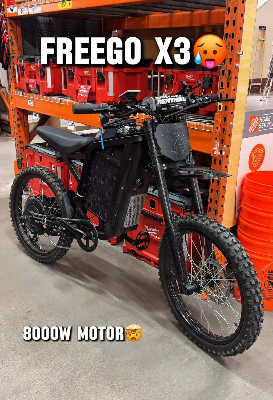 Freego X3 🤯  @Freegobikes #motorcycle #68v #freego #x3 #ebike 