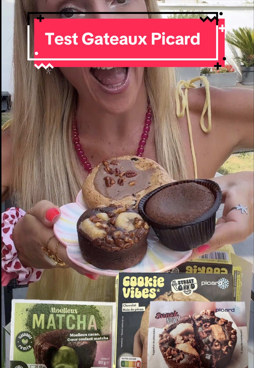 Petit goûter avec @Picard Surgelés  🤩🍪😋 J’ai décidé de tester 3 gourmandises de chez Picard :  🍪 Le Cookie Vibes chocolat noix de pécan  🍌 Le Moelleux banane chocolat pécan  🧁 Le Moelleux Matcha  #cookie #food #picard #matcha #degustation