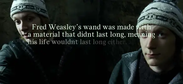 #fredweasley || guys this isnt comfirmed i just saw a comment about it!! || #harrypotteredit #oliversbroom #weasley #fred 