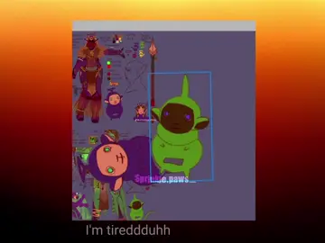 18 hours are not worth it, plus this will obviously FLOP like shit😭🤬  AU designs by: @gwaDtwaH  #slendytubbies #tinkywinky #dipsy #slendytubbies3 #teletubbies 