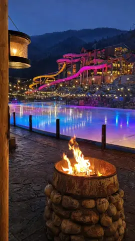 everything feels better when it's this quiet. #sevierville #tennessee #WinterMagic #nightglow #cozyvibes 