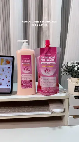 Glutathione Niacinamide Body Lotion 🌸💕 #lotion #bodylotion #niacinamidebodylotion #glutathionelotion 