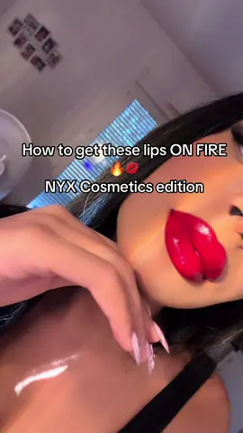 SHINE🔥LOUD #NYXCosmetics #NYXProfessionalMakeup #RedLips #makeuptok @NYX COSMETICS FRANCE @NYX Professional Makeup 
