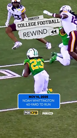 Noah Whittington said get off me 😤 @cfbonfox Big Noon Kickoff is streaming live on FOX One September 5 at 12P ET. #CFBonFOX #CollegeFootball