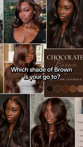 A few of my stunning clients😍 If you’ve been thinking about going brown… this is your sign 🤎👀 There’s a brown for EVERY girl 🤎✨ Wigs & bundles custom coloured to your desired shade. IG: KolourAlchemist  DM or Email to book 📩 #ukhaircolourist #londoncolourist #haircolorist #haircolorist #hairtransformation 