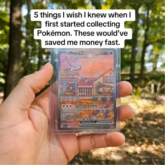 5 collector tips #scanemontips #pokemon #pokemoncards #scanemon
