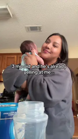 Surviving motherhood one bottle at a time🤣 #3monthsold #babyboy #newborn #momtok 