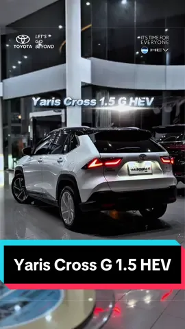 Toyota Yaris Cross 1.5 G Hybrid •Salah Satu Mobil SUV Paling Irit Konsumsi BBM 1 : 31 KM/Ltr •Praktis Tanpa Cas Listrik: Menggunakan teknologi hybrid pengisian mandiri (self-charging) saat mengerem atau berkendara. @toyotaid  #SetiaSamaToyota #ToyotaBestHybrid #HybridEVUntukSemua #ToyotaIndonesia #DealerToyotaKudus 