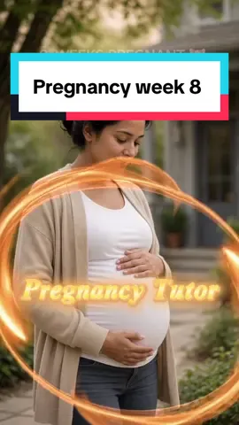 8 weeks pregnant 🤰🏽❤️ You are 2 months into your pregnancy, and your baby is continuing to grow and develop every day. 👶🏽🌱 At 8 weeks, your baby is about the size of a raspberry. The brain and nervous system are developing rapidly, while the arms and legs continue to form. The facial features are also becoming more defined. You may be experiencing morning sickness, extreme tiredness, sore breasts, bloating, frequent urination, food cravings, or strong sensitivity to smells. Pregnancy can feel different for every woman, so having fewer symptoms does not necessarily mean something is wrong. ❤️ Your little one may be tiny, but there is already so much happening. Follow Pregnancy Tutor for more simple health information. #pregnant #8WeeksPregnant #EarlyPregnancy #PregnancyJourney #pregnancy 
