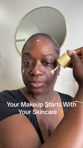 Before worrying about the makeup, take care of the skin underneath it first ✨🤎 Learning my skin type and what actually works for my dry skin changed everything for me. Hydrated skin = that natural glow before the makeup even touches my face 💧✨ #SkincareRoutine #DrySkinCare #GlowySkin #SkinPrep #beautytips 