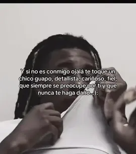 Y si no es conmigo🥺 ojalá te toque 🖤un chico guapo💔detallista cariñoso, fiel, que siempre se preocupe por ti y que nunca te haga daño…):#parati #football🖤 #frasesad🥀💔 #paradedicar♡ #frasesdeamor🥺 