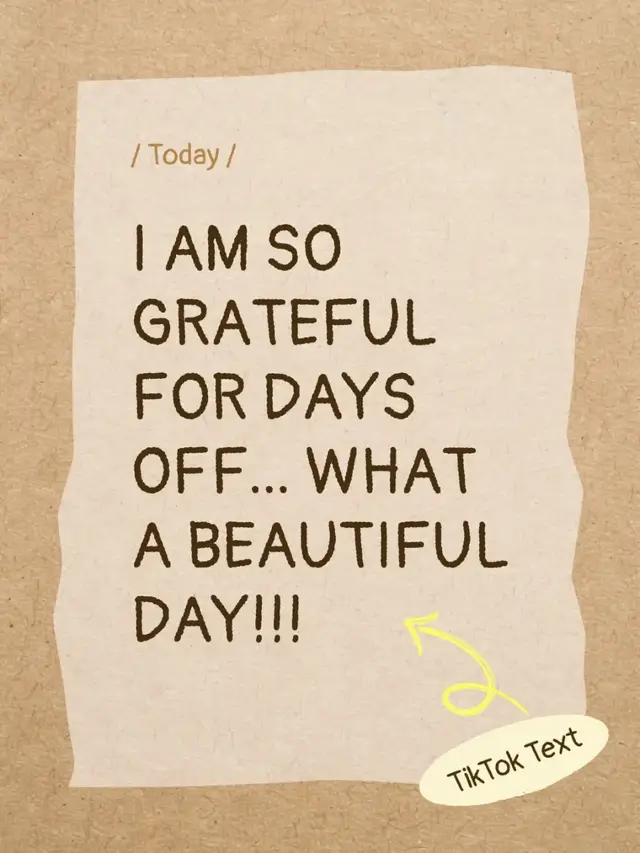 I AM SO GRATEFUL FOR DAYS OFF... WHAT A BEAUTIFUL DAY!!!#grateful #superstar #fun #winner #dreams 