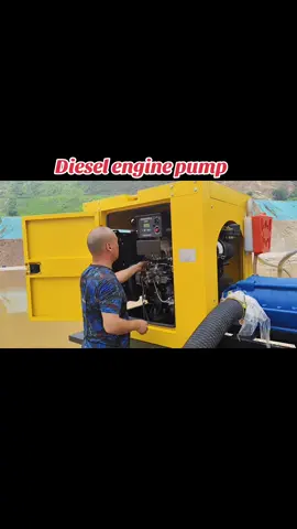 Diesel engine pump set ，flow is 150m³/h，the head is 120m