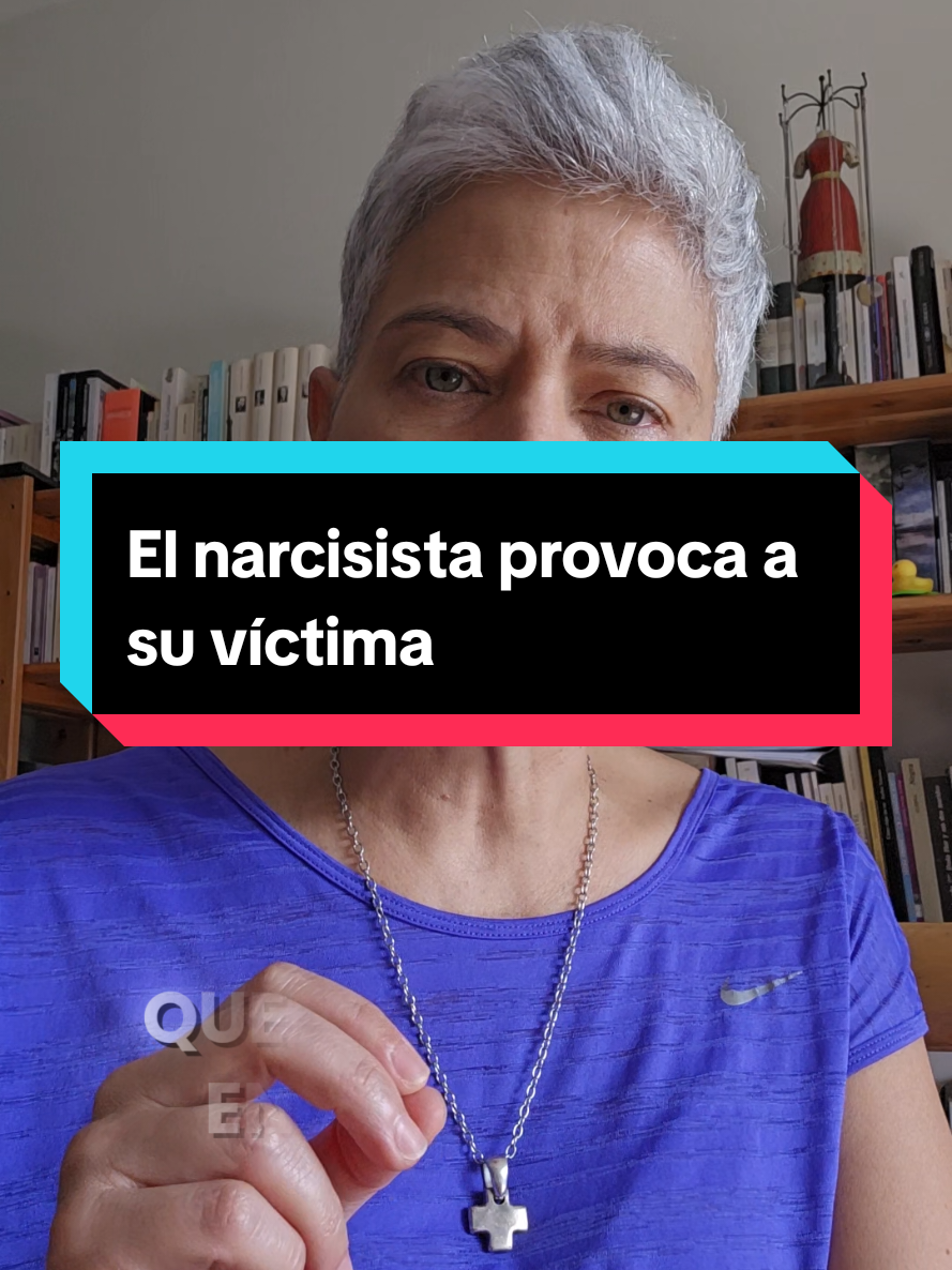 Los narcisistas son expertos en provocar a su víctima, para que reaccionen y quedar ellos como las víctimas de la historia. #narcisista #narcisismo #provocación 