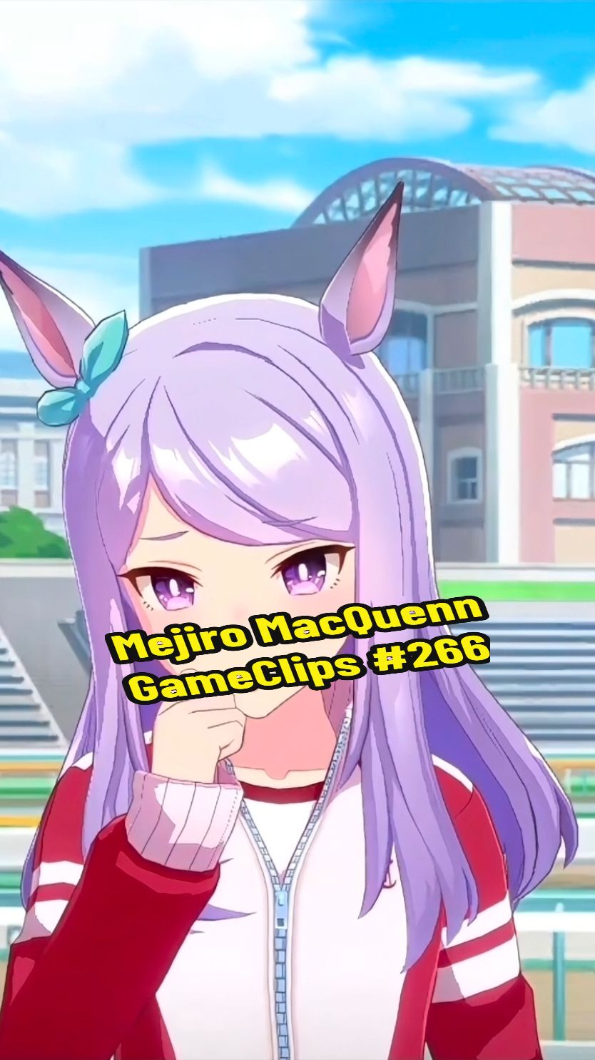 [Mejiro MacQuenn] > Game Clips (request) requested by :  Clips•266 suppliers. @Clips & Tᴡɪxᴛᴏʀs 4K AI @Cʟɪᴘs & Tᴡɪxᴛᴏʀs Software  #umamusume #umamusumeprettyderby #cygames #mejiromcqueen #clips #2k #request @4RT || ful1 