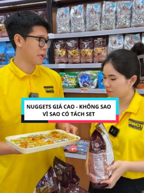 Nuggets giá cao - Nhưng không sao, vì SWOT đã có bán lẻ dễ mua dễ trải nghiệm nha! #SWOTvvtvo #socolaSWOT #socolamy #plottwisttiktok #ssocolanuggets #socolamixvi