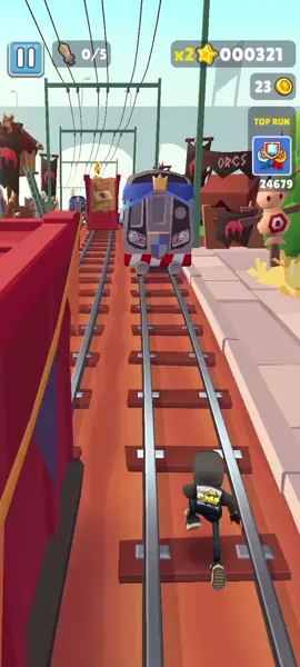 “POV: You finally beat your high score 🏆”Subway Surfers is still one of the most addictive endless runner games ever created, and it’s taking over TikTok again in a massive way. Players across the USA are challenging themselves to push their limits, beat high scores, and pull off insane reflex-based moves that keep viewers hooked from start to finish. The fast-paced gameplay, vibrant graphics, and smooth controls make it perfect for short-form viral content. In this gameplay, you’ll witness high-speed chases, near-miss moments, and clutch saves that will leave you on the edge of your seat. Whether you're a casual player or a hardcore grinder, Subway Surfers offers non-stop excitement that translates perfectly into TikTok’s algorithm. The more intense and unpredictable the gameplay, the more likely it is to go viral. What makes this game perfect for TikTok is its ability to create suspense in just a few seconds. One mistake and the run is over, which keeps viewers watching till the end. Add trending sounds, quick cuts, and reaction moments, and you’ve got content that people can’t scroll past. If you’re trying to grow your TikTok account in the gaming niche, Subway Surfers is a goldmine. Post consistently, keep your clips short and engaging, and always hook your audience in the first 2 seconds.#subwaysurfers #gaming #mobilegaming #tiktokgaming #viralvideo #fyp #foryoupage #gamerlife #gamingclips #endlessrunner #highscore #viralcontent #gamingcommunity #trending #usa #usagaming #mobilegames #speedrun #gamechallenge #fypシ