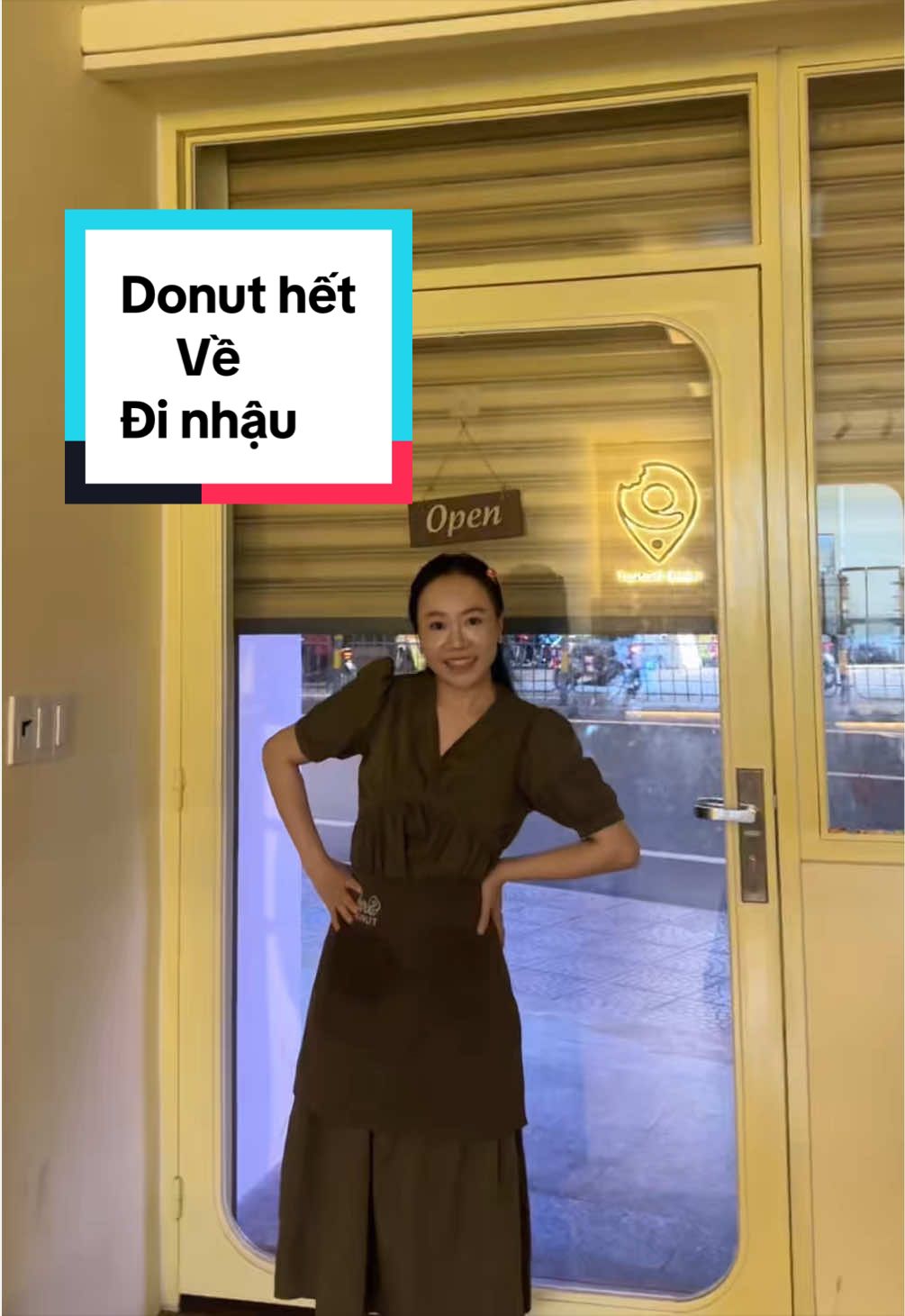 Mỗi ngày đi làm đều là 1 ngày vuii. Bán donut năng suất là tổ chức bữa tiệc nhỏ liền #NhoĐoàn #heredonut #namadonut #hot #trend 