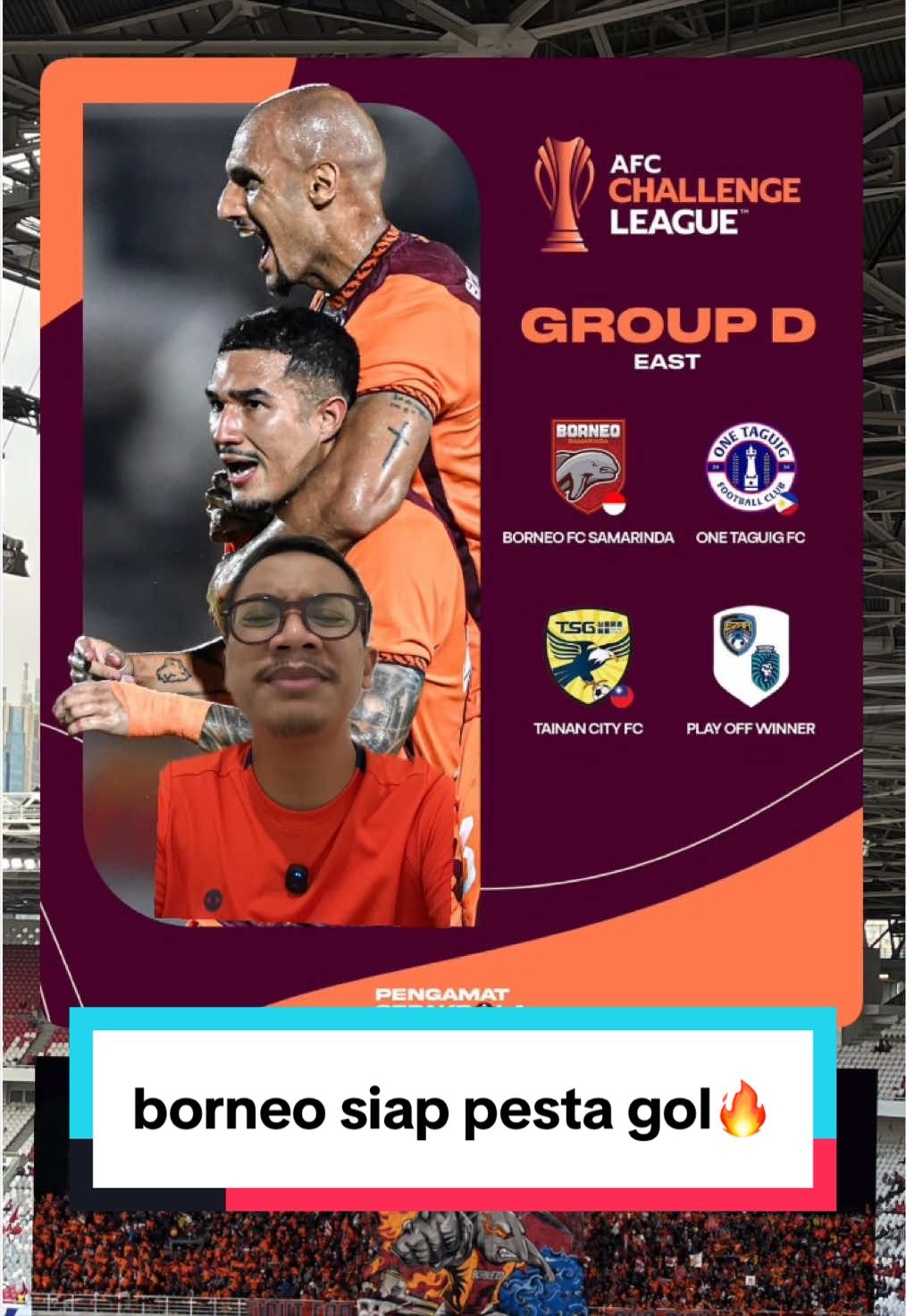 AFC tolong kasih pialanya langsung ke Borneo FC aja! ga seimbang ini mah lawan lawannya🤣 #borneofc #borneo #samarinda #olahragatiktok 