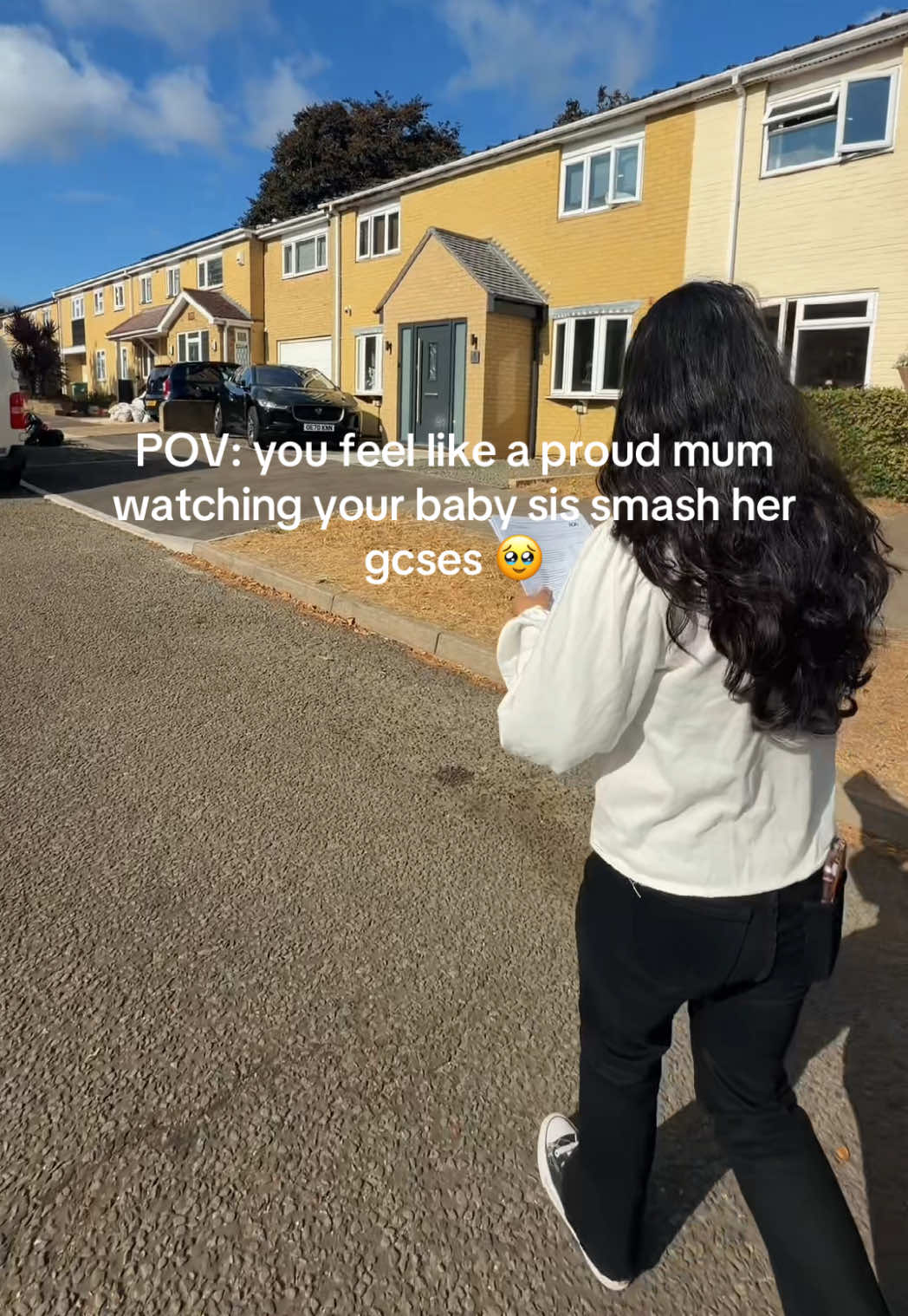 Nearly got emosh as she ran to me with her results 🥹 #gcses #resultsday2026 #goodluck 