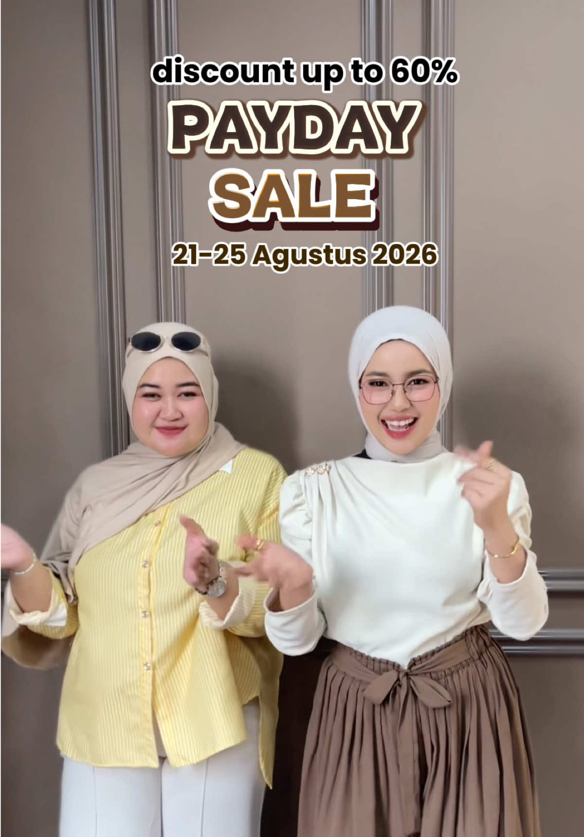 Siap-siap menuju gajian sale, ada promo menarik catat tanggalnya‼️😍 #ayucitrafashion #paydaysale #gajiansale #rokcelana #kemejawanita 