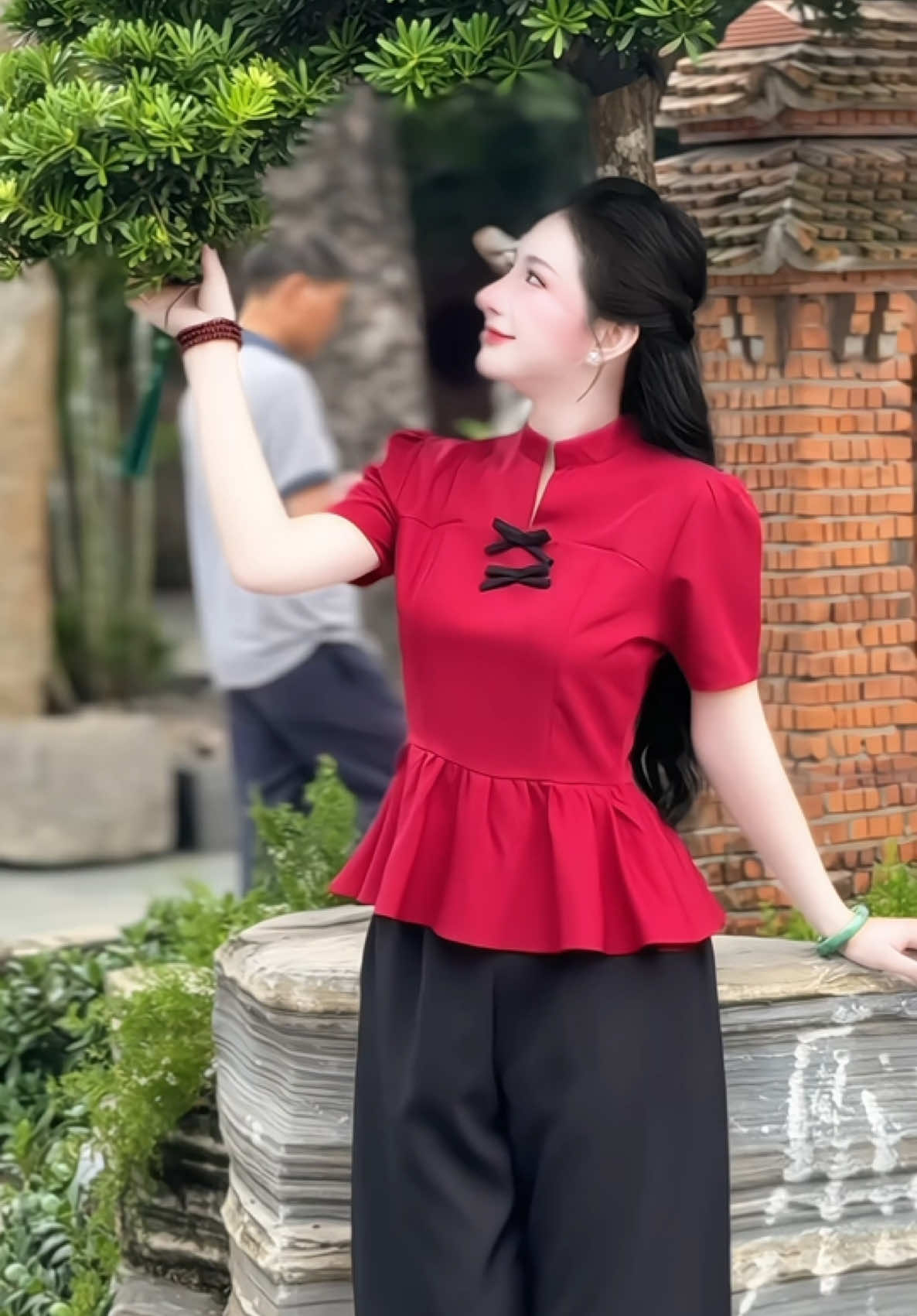 Sét đồ lam lễ chùa💥🌸#outfit #Vayxinh #xuhuong #myoutfit #xuhuongtiktok 