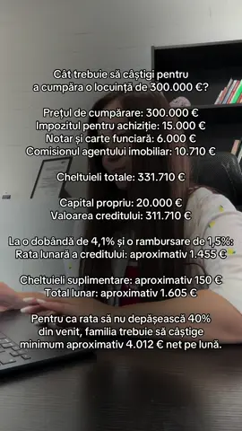 Doriți să aflați dacă vă încadrați și ce posibilități de finanțare aveți? Scrieți „CASA” în comentarii, iar noi vă oferim mai multe informații despre achiziționarea unei locuințe în Germania. 🏡 Calculele din videoclip sunt simplificate și prezentate doar ca exemplu. Fiecare situație este analizată individual. #CasaÎnGermania #CreditIpotecar #LocuințăÎnGermania #FinanțareImobiliară #RomâniÎnGermania     
