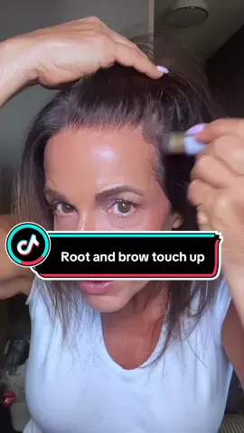 Those grays and sparse-looking spots between hair appointments? 👀 This double-ended cream + powder wand makes it easy to quickly touch up your roots and scalp—and you can use it on your brows too. 🙌✨ #TikTokShopCreatorPicks #RootTouchUp #GrayHair #ThinningHair #BackToSchool@Laura Geller Beauty   Affiliate link. I may earn a commission if you purchase through my link. I may have received this product as a free sample. Prices are subject to change. Individual results and experiences may vary. The content reflects my personal opinion and experience and is not medical advice.