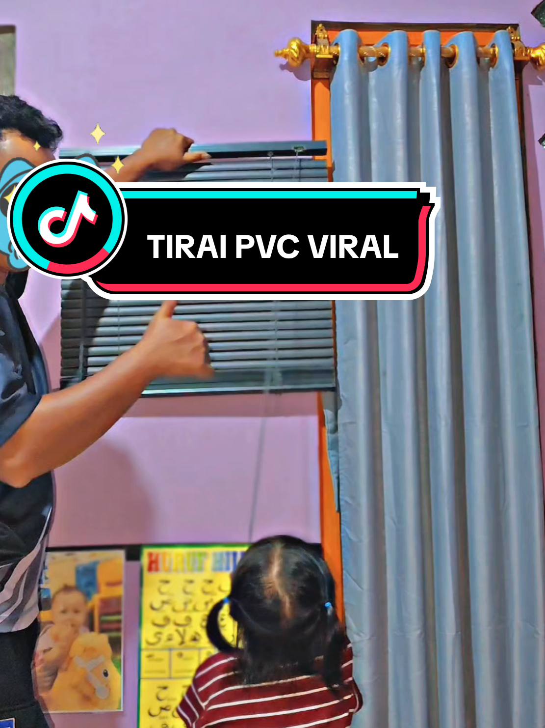Estetik banget sumpah 🥰 #tiraipvc  #tiraijendela  #estetik  #tiraigulung  #fyp 