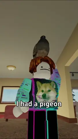 My pigeon was too good at this 😭 #robloxshorts #roblox 