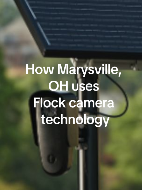 How Marysville, OH uses Flock camera technology...smart tech? Or surveillance overkill? #flock #flocktok #MarysvilleOhio #flockcowboys  #unioncountyohio #surveillancevideo #surveillancecameras