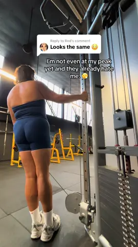 Replying to @Red They say haters don’t pay attention… clearly someone forgot to tell her. 😂 #F#FitnessG#GymTokF#FitnessJourneyF#FitLifeFYP