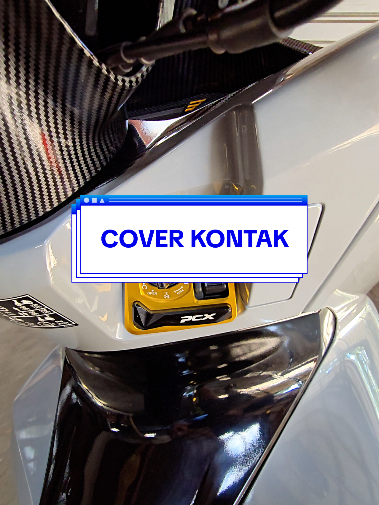 cover kontak pcx 160 modifikasi  #pcx160 #pcxthailand #pcxmodifikasi 