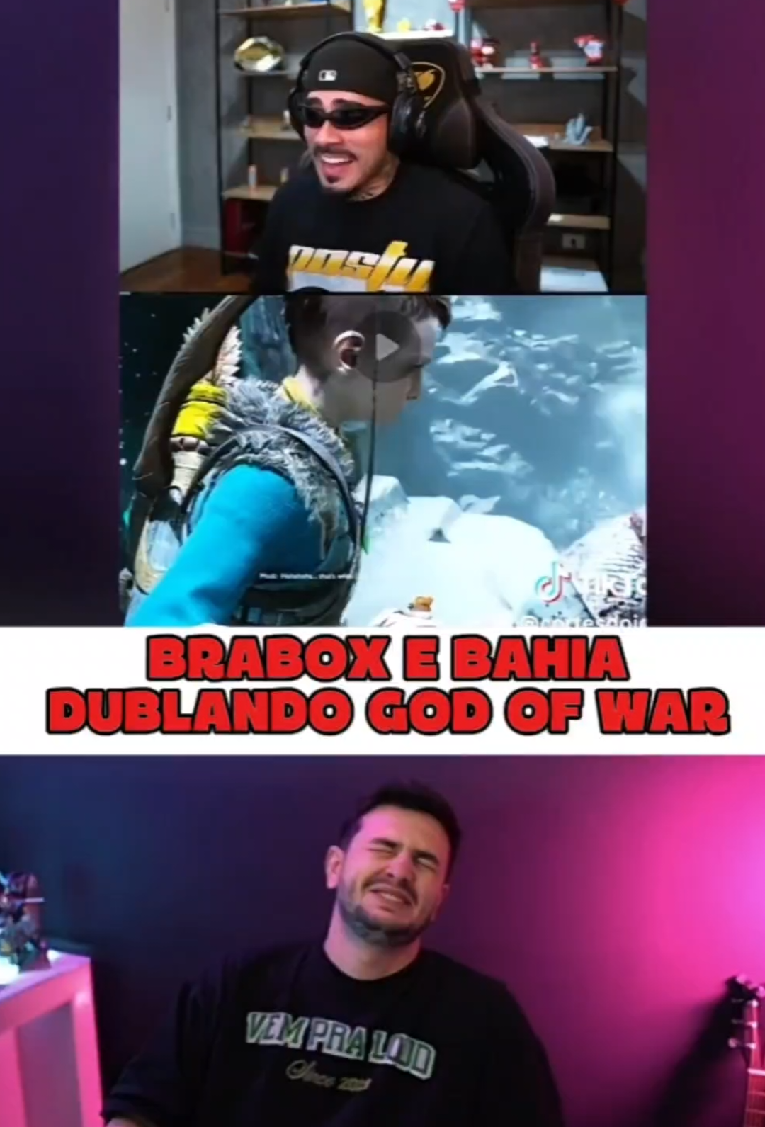 gabe reagindo brabox e bahia dublando 🤣🤣 @Gabepeixe #gabepeixe #cortesgabepeixe #react 