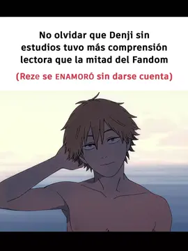 Las propias acciones de Reze eran una contradicción directa a su misión. Ella debió acabar con Denji desde el primer día que lo vio, pero no lo hizo. ¿Amor a primera vista?, puede ser. Pero lo cierto es que dejó de lado su misión y, poco a poco, se fue enamorando de él. Cosas como enseñarle a nadar aunque el agua la delibitaba o ofrecerle escapar, etc...  Reze nunca había conocido el amor debido a la vida que llevaba, era un sentimiento completamente nuevo para ella. Conocer a alguien que la trataba como una chica normal, incluso sabiendo todo sobre ella, despertó en Reze un sentimiento cálido que quiso conservar y por el que estaba dispuesta a luchar. #reze #denji #harvey #chainsawman #anime