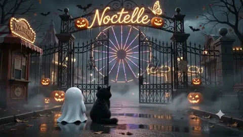 Somewhere after dark, 🌙 𝑵𝒐𝒄𝒕𝒆𝒍𝒍𝒆 🦋 opens its gates to a different kind of magic… 🎡🌙👻 A spooky little amusement park glowing under the night sky, where the lights twinkle through the fog, the rides hum softly in the distance, and every corner feels like a secret waiting to be found. Cotton-candy skies traded for moonlight, laughter drifting through the dark, and just enough mystery to make your heart stay a little longer. 🎠🍂🕯️ This is the kind of place Noctelle was made for where spooky and peaceful meet, where the night feels playful instead of heavy, and where even the haunted lights somehow feel comforting. ✨ If Noctelle had its own spooky amusement park… what ride are you running to first? 🎢🤎 #Noctelle #SpookyAmusementPark #HalloweenAesthetic #NightMagic #WhereQuietLives