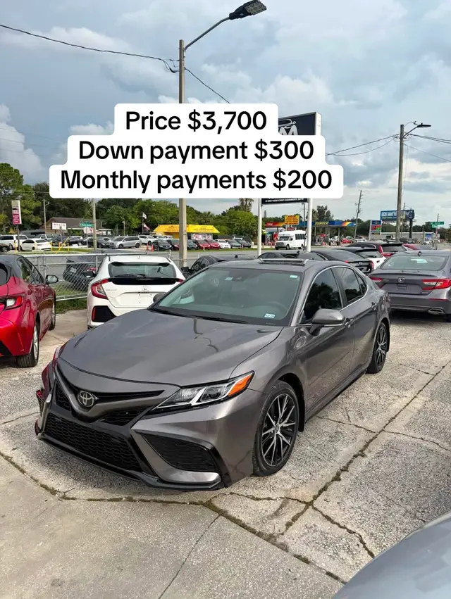 🔥 2024 TOYOTA CAMRY SE 🔥 💰 $3,700 CASH 📉 $300 DOWN PAYMENT 🛣️ 24,000 MILES 💳 FINANCING AVAILABLE ✅ ✨ SE PACKAGE ✨ LOW MILES ✨ CLEAN & READY TO GO 🛡️ 3-MONTH WARRANTY Motor • Transmission • A/C 📲 DM me for more info  #ToyotaCamry #CamrySE #ToyotaNation #CarTok #NewCar