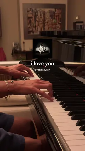 i love you, by billie🫶🏼 (hope u like it guys) #iloveyou #billieeilish #wwafawdwg #pianotok #pianocover 