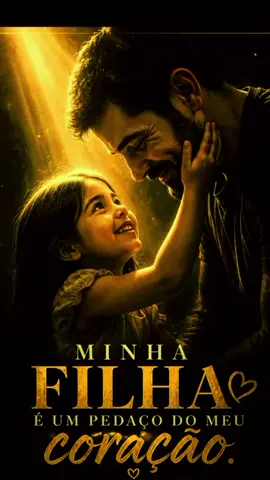 Se você tem uma filha, sabe que existe um pedacinho do seu coração vivendo fora do seu peito. Filha é presente de Deus, é amor que não se explica, é cuidado, orgulho e uma ligação que o tempo e a distância jamais conseguem apagar. Que Deus proteja minha filha, guie seus passos, ilumine seus caminhos e nunca permita que lhe falte amor, saúde, paz e felicidade. Filha, você sempre será uma das partes mais lindas da minha vida. ❤️🙏 Se você tem uma filha, compartilhe este vídeo com ela e diga: “Você é um pedaço do meu coração!” 💕 #reflexão #katybaiana #filha