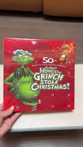 Christmas Grinch calendar 