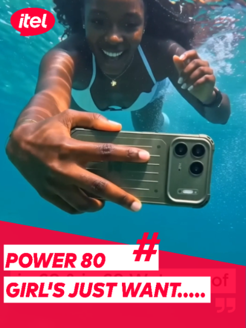 The plan finally left the group chat and we found paradise. 🌴☀️ No waterproof pouches or panic needed—just diving right in and capturing the chaos with the itel Power 80. Unstoppable battery, unstoppable trip! 🌊📸✨ 👇 Double-tap if you're finally planning that trip that's been sitting in your group chat, and drop your dream destination below! #ItelPower80 #PoolsideChic #FinallyMadeIt #GirlsTrip#fypシ゚viral🖤tiktok #fyppp #techtok #LifestyleUpgrade #techtrends #itelkenya #technology #Genuineproducts