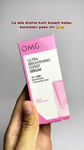Kalo rutin pake ini, kulit kusam bakal minggat! Buruan check out #omgbeauty #serumomg #merdekakancerahmu #gebyarcerahomg 