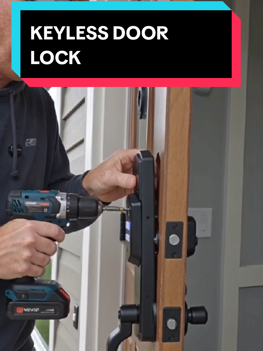 VEVOR AMBIDEXTROUS ALUMINUM ALLOY KEYLESS ENTRY DOOR LOCK WITH HANDLE, IP55 WATERPROOF, ELECTRONIC LEVER, KEY ACCESS, CUSTOMIZABLE USER CODES, AUTO LOCK, ANTI PEEKING PASSWORD, BACKLIT KEYPAD. #smartlock  #keylessdoorlock #tiktokshopcreatorpicks #TikTokshopbacktoschool @Haidee_Collab @VEVOR Store @CreatorCollab_Mabel @VEVOR Automotive Store #aicast 