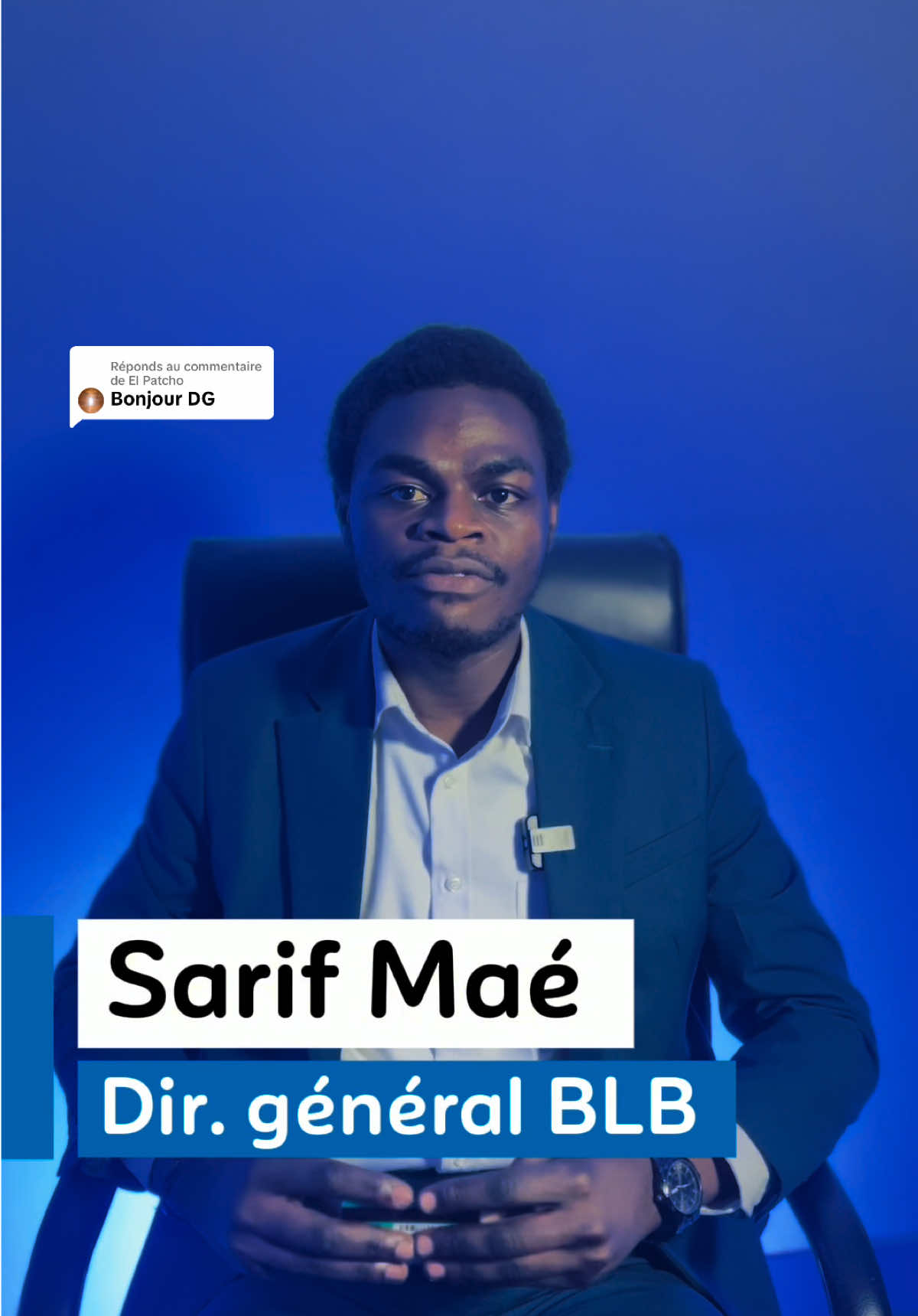 Réponse à @El Patcho mon entreprise BLB évolue chaque jour . On a ouvert BLB BANK . 🤣🤣🤣🤣🤣🤣🤣😂😂😂@MAXIME MUZ @Miss Nada🧸 