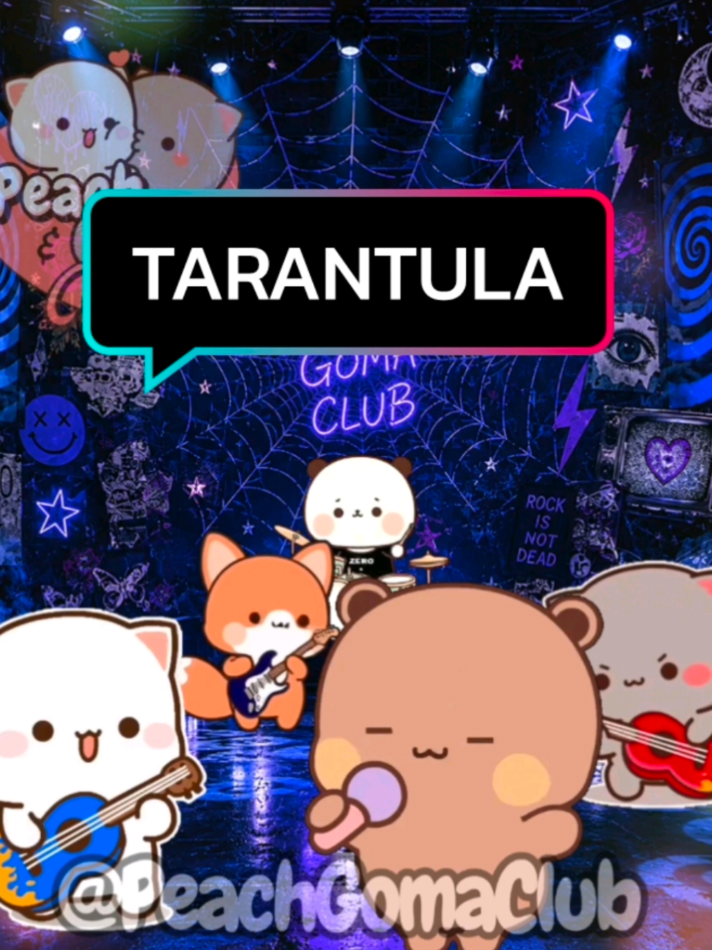 MOCHING PUMPKINS - TARANTULA 🎸 Request by @_x.static_  #bubududu #peachgoma #rock #alternativerock #90s 